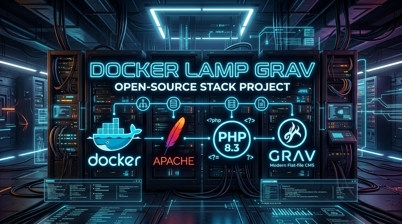 Docker LAMP Grav: High-Performance PHP 8.3 Containerized Stack