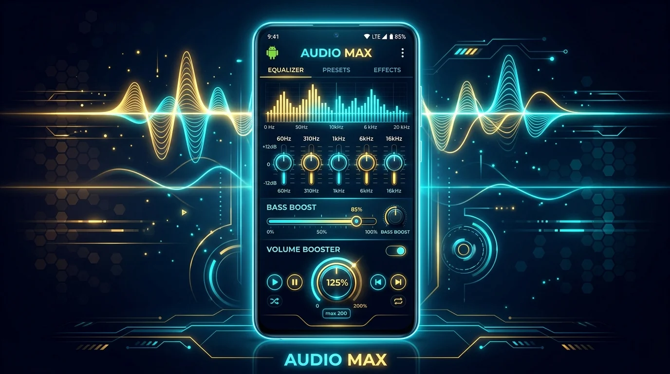 Milky's Sound Booster & EQ: Android Audio Amplifier